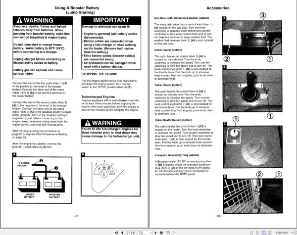Mustang Skid Steer Loader 2064 2074 Operator Manual 000 27026 1