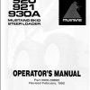Mustang Skid Steer Loader 921 920 930A Operator Manual 000 59895A