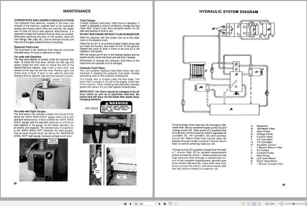 Mustang Skid Steer Loader 940 Operator Manual 000 11883A 1