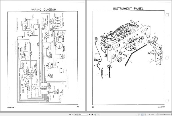Mustang Skid Steer Loader 960 Parts Manual 000 45884B 1