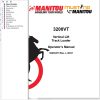 Mustang Vertical Lift Track Loader 3200VT Operator Manual 50940475L