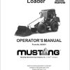 Mustang Wheel Loader ML43 Operator Manual 909891A