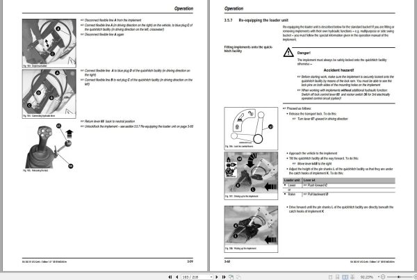 Mustang Wheel Loader ML52 Operator Manual 909893A 1