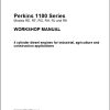 Perkins Engine 1100 Series Workshop Manual 917121