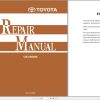 Toyota Engine 1ZS Repair Manual