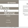 Toyota Engine 1ZS Repair Manual CE314