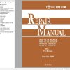 Toyota Forklift 8FGF15 to 8FDJF35 Repair Manual CE131