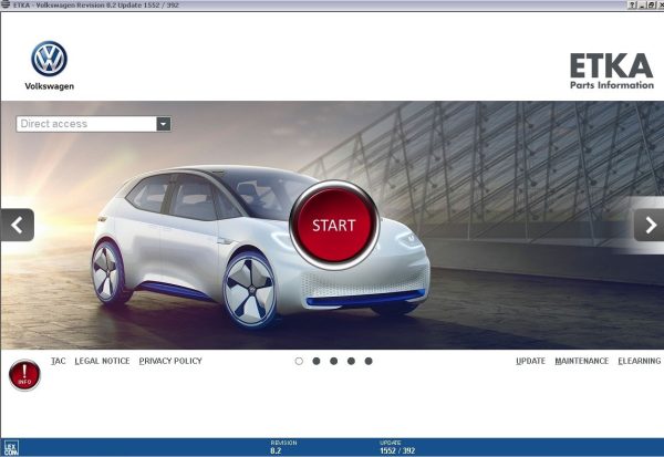 VMW Etka 8.2 05.2024 Spare Parts Catalog VMWare 2