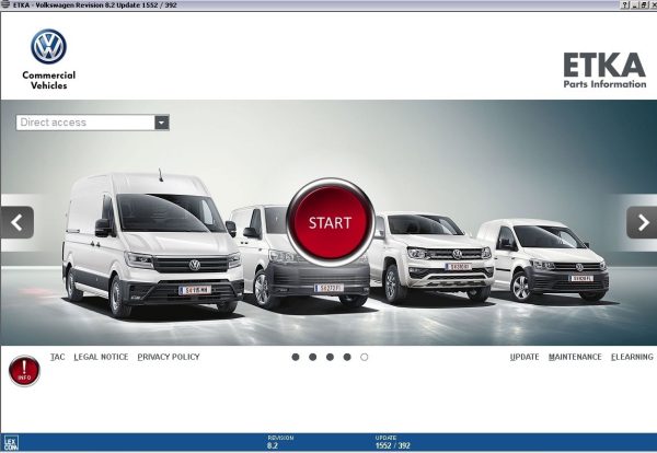 VMW Etka 8.2 05.2024 Spare Parts Catalog VMWare 5