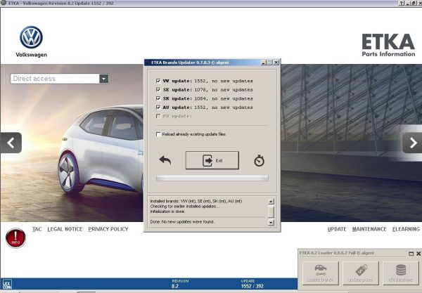 VMW Etka 8.2 05.2024 Spare Parts Catalog VMWare 7