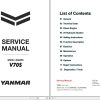 Yanmar Wheel Loader V70S Service Manual MM554ENWL00201