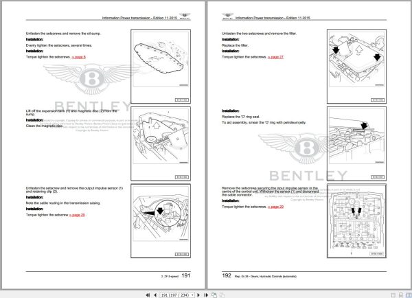 001 Bentley Arnage 1998 2000 Workshop Manual Eletrical Schematic 1