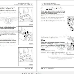 010 Bentley Arnage 2008 2009 Workshop Manual Eletrical Schematic 1