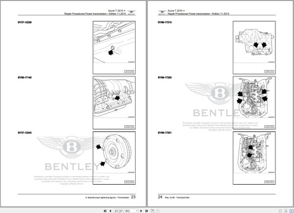 017 Bentley Azure T 2008 2011 Workshop Manual Eletrical Schematic 1