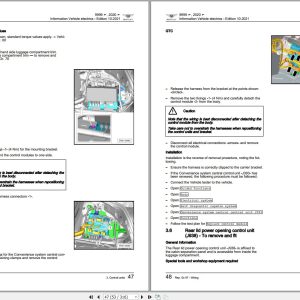 038 Bentley Continental Gt V8 2019 2022 Workshop Manual Eletrical Schematic 1