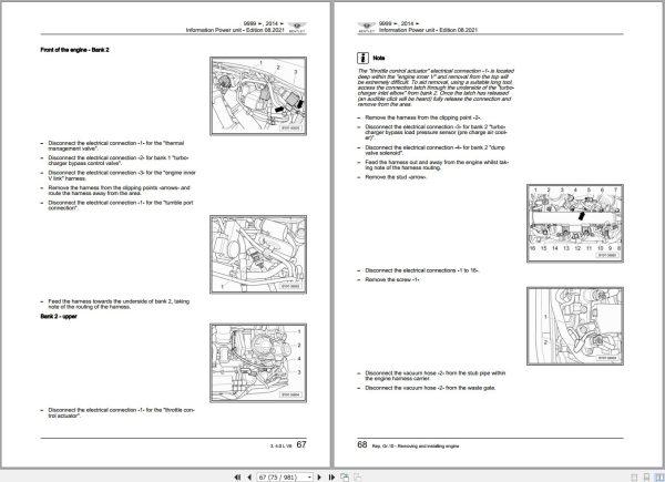 039 Bentley Continental GT V8 S 2012 2018 Workshop Manual Eletrical Schematic 1