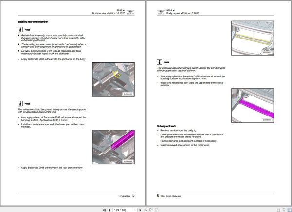 041 Bentley Continental GT3 2018 2020 Workshop Manual Eletrical Schematic 1