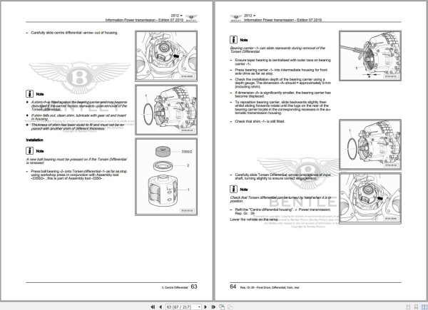 050 Bentley Continental Supersport GTC ISR 2012 2013 Workshop Manual Eletrical Schematic 1