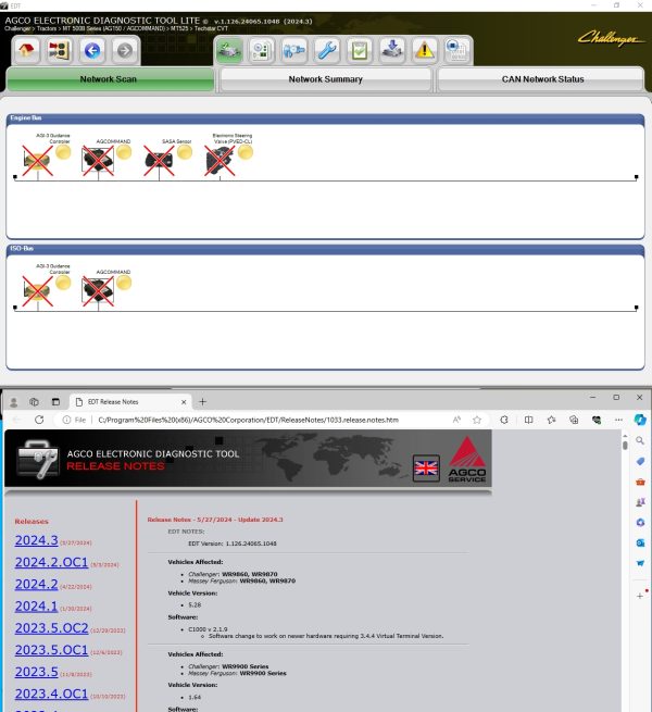 AGCO EDT V1.126.24065.1048 06.2024 Diagnostic Software 7