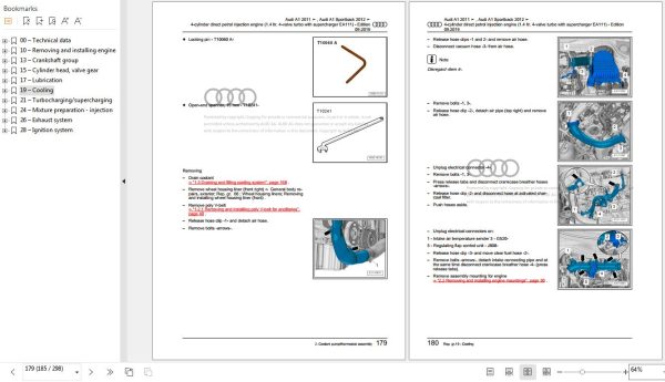 Audi A1 2011 2018 8X 8X1 8XA 8XF 8XK Workshop Manual 2