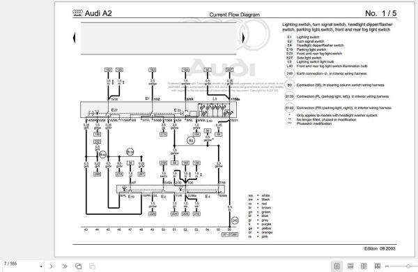 Audi A2 2000 2005 8Z 8Z0 Workshop Manual 2