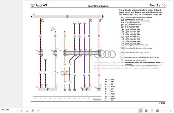 Audi A3 2020 2023 Repairs Manual 2