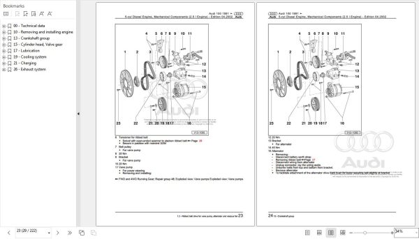 Audi A6 1991 1997 A6 Avant 4A 4A2 4A5 Workshop Manual 1