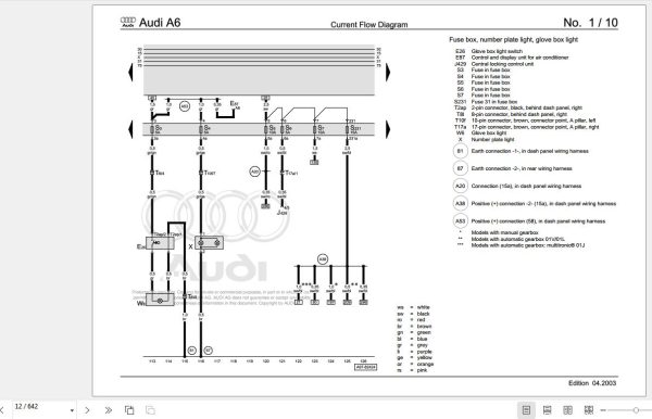 Audi A6 1997 2005 A6 Avant V8 Allroad Quattro 4B to 4BH Workshop Manual 2