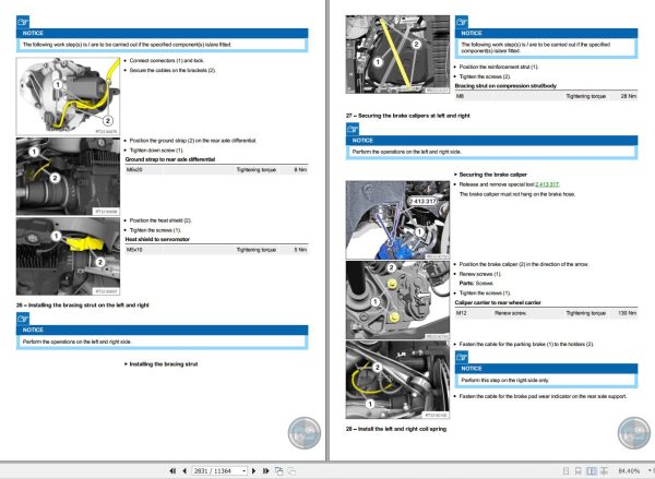 BMW 4 Series G26 430i xDrive COUPE Diagrams Service Repair Manual 3