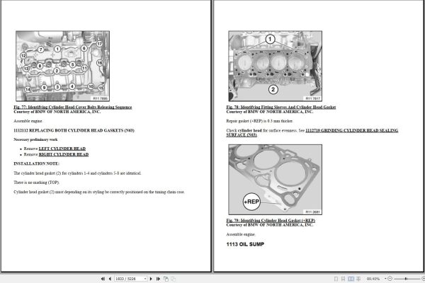 BMW 7 SERIES F01 F02 F03 2008 2009 Diagrams Service Repair Manual 4