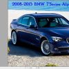 BMW 7 Series Alpina F01 F02 2008 2015 Diagrams Service Repair Manual