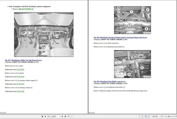 BMW 7 Series Alpina F01 F02 2008 2015 Diagrams Service Repair Manual 1