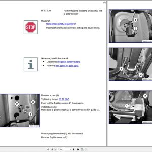 BMW 7 Series F01 2013 Service and Repair Manual