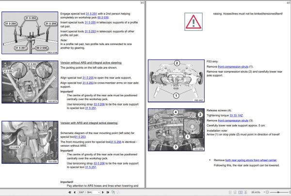 BMW 7 Series F01 2013 Service and Repair Manual 2