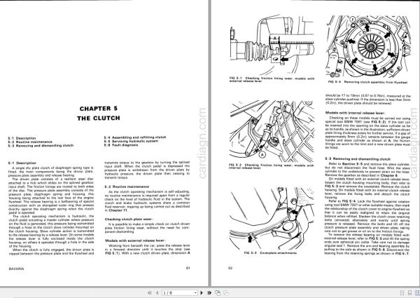 BMW E3 E9 Wiring Diagrams Service Repair Manual