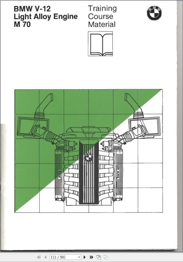 BMW E32 7 Series 1986 1994 Diagram Service Repair Manual 1