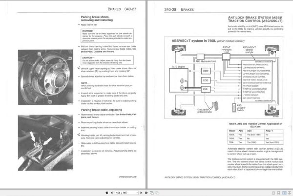 BMW E32 7 Series 1986 1994 Diagram Service Repair Manual 3