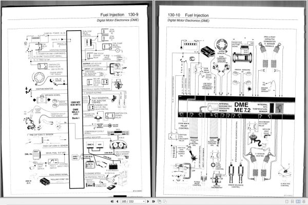 BMW E38 7 Series 1994 2001 Wiring Diagram Service Manual 2