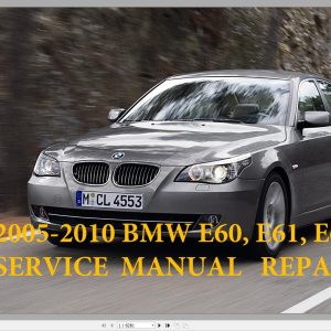 BMW E60 E61 5 Series 2005-2010 Diagram & Service Repair Manual Bmw E60 E61 5 Series 2005 2010 Diagram Service Repair Manual