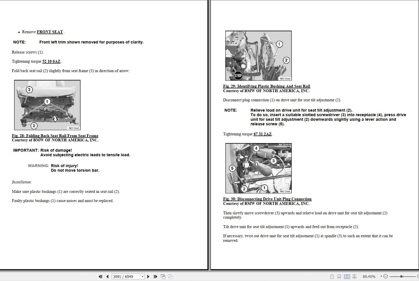 BMW E70 X5M 2010 Wiring Diagrams & Service Repair Manual