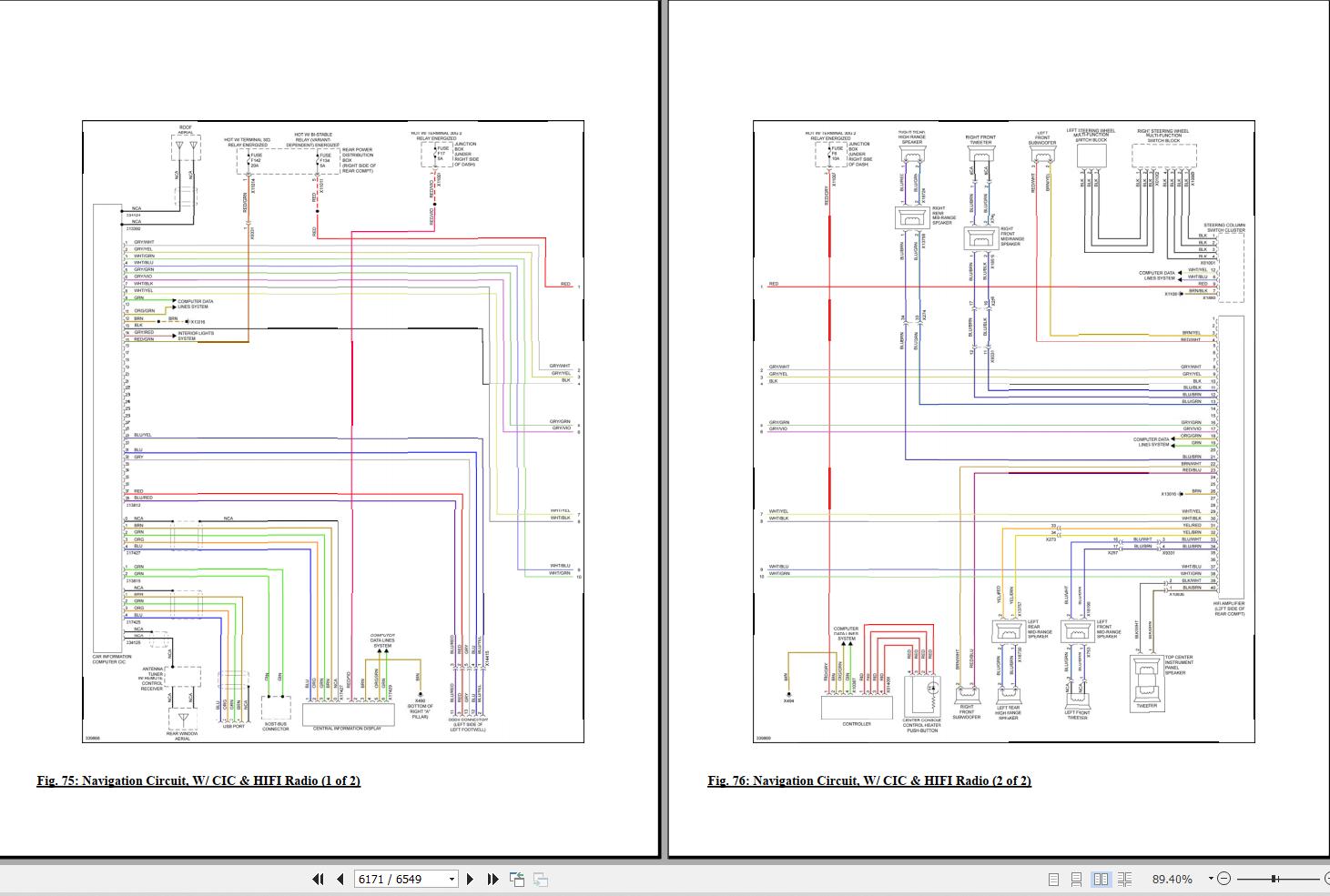 BMW E70 X5M 2010 Wiring Diagrams & Service Repair Manual