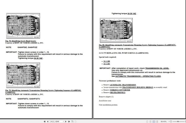 BMW E70 X5M 2013 Wiring Diagrams & Service Repair Manual