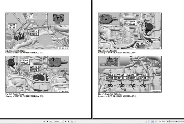 BMW F01 750i 760i 2010 Diagrams Service Repair Manual 4 1