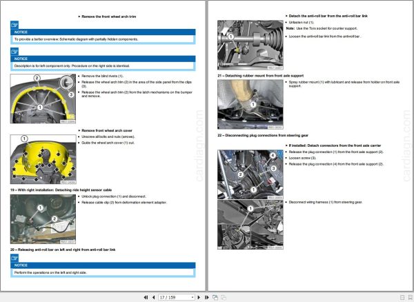 BMW F48 2017 2022 Service and Repair Manual 1