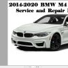 BMW F82 4 Series 2014 2020 Service Repair Manual