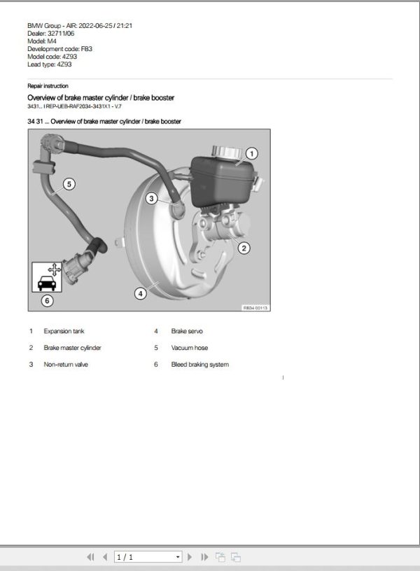 BMW F83 Service Repair Manual 1