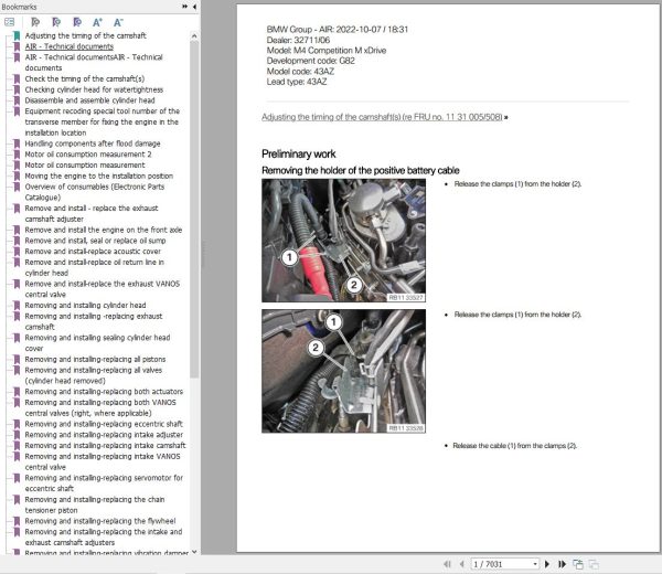BMW G82 M4 Competition M xDrive Service Repair Manual
