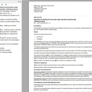 BMW G82 M4 Service Repair Manual