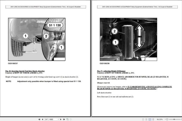 BMW M COUPE and ROADSTER 1998 2001 Diagram Service Repair Manual 1