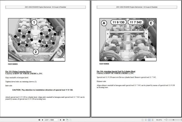 BMW M COUPE and ROADSTER 1998 2001 Diagram Service Repair Manual 2